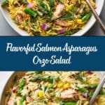 Salmon Asparagus Orzo Salad Recipe