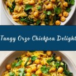 Lemony Spiced Orzo and Chickpeas Recipe