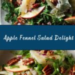 Shaved Apple, Fennel and Arugula Salad Recipe