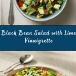 Black Bean Salad with Lime Vinaigrette Recipe
