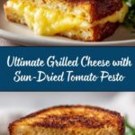 Grilled Cheese Sandwiches with Sun-Dried Tomato Pesto Recipe