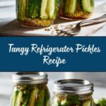 Quick and Easy Refrigerator Pickles Recipe