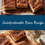 Easy Snickerdoodle Bars Recipe