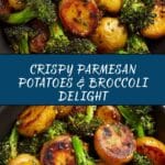Roasted Parmesan Potatoes & Broccoli Recipe