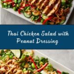 Thai Chicken Salad with Peanut Dressing Recipe