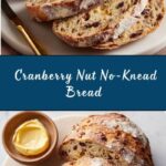 Crusty Cranberry Nut No-Knead Bread Recipe