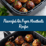 Air Fryer Meatballs Recipe