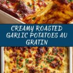 Roasted Garlic Potatoes au Gratin Recipe