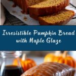 Pumpkin Bread with Maple Glaze Recipe