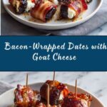 Bacon-Wrapped Dates with Goat Cheese Recipe