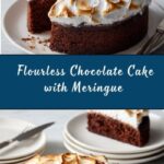 Flourless Chocolate Cake with Meringue Recipe