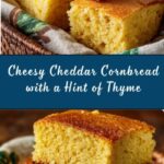 Cheddar Cornbread with Thyme Recipe