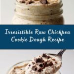 Raw and Vegan Chickpea Cookie Dough Recipe