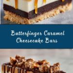 Butterfinger Caramel Cheesecake Bars Recipe