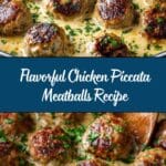 Chicken Piccata Meatballs Recipe