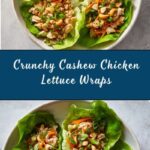Cashew Chicken Lettuce Wraps Recipe