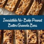 No-Bake Peanut Butter Granola Bars Recipe