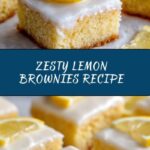 Lemon Brownies Recipe