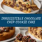 Chocolate Chip Cookie Cake Recipe