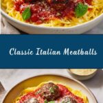 Classic Italian Meatballs Recipe