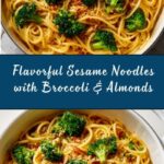 Sesame Noodles with Broccoli and Almonds Recipe