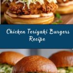 Chicken Teriyaki Burgers with Sesame Slaw Recipe
