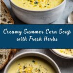 Summer Corn Soup with Fresh Herbs Recipe