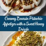 Boursin Appetizer with Pistachios and Honey Recipe