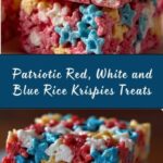 Red, White and Blue Rice Krispies Treats Recipe