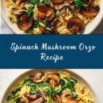 Spinach Mushroom Orzo Recipe
