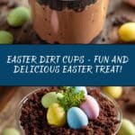 Easter Dirt Cups Recipe