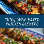 Chicken Skewers in the Oven Recipe