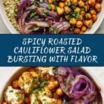 Spicy Roasted Cauliflower Salad Recipe