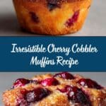 Cherry Cobbler Muffins Recipe