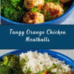 Easy Orange Chicken Meatballs Recipe