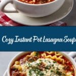 Instant Pot Lasagna Soup Recipe