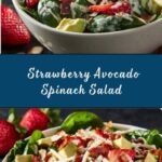 Strawberry Avocado Spinach Salad Recipe