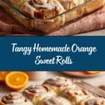 Homemade Orange Sweet Rolls Recipe