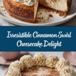 Cinnamon Swirl Cheesecake Recipe