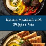 Harissa Meatballs with Whipped Feta Recipe