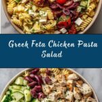 Greek Feta Chicken Pasta Salad Recipe
