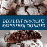 Chocolate Raspberry Crinkles Recipe