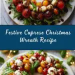 Caprese Christmas Wreath Recipe