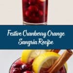 Sparkling Cranberry Orange Sangria Recipe