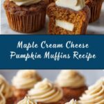 Pumpkin Muffins with Maple Cream Cheese Filling Recipe