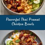 Thai Peanut Chicken Bowls Recipe