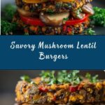 Mushroom Lentil Burgers Recipe