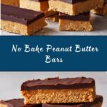 No Bake Peanut Butter Bars Recipe