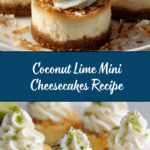Mini Coconut Lime Cheesecakes Recipe