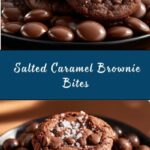 Salted Caramel Brownie Bites Recipe